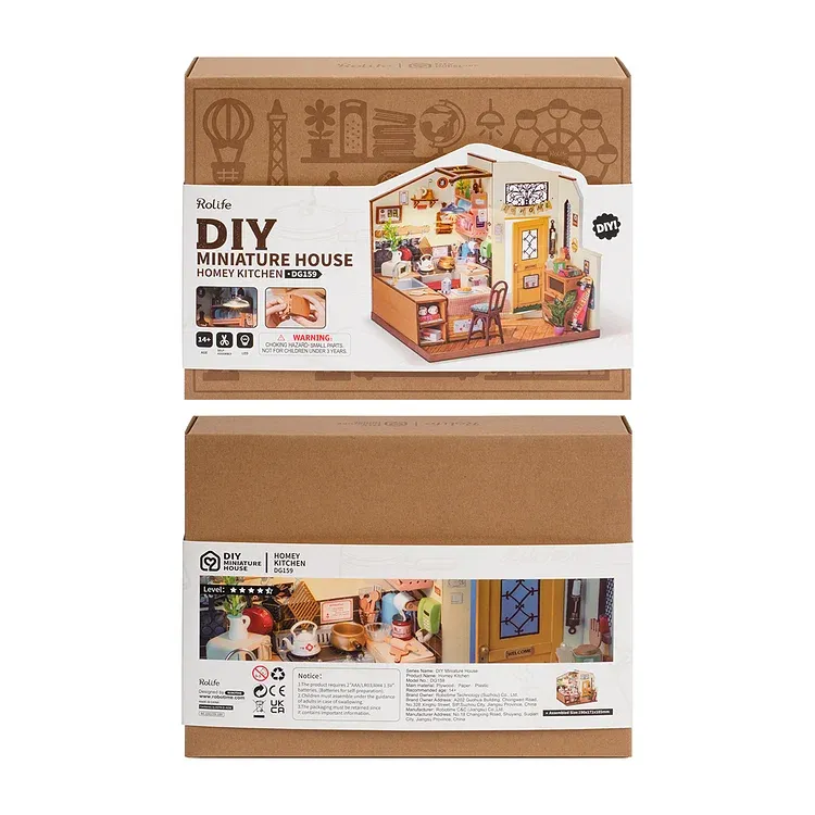 Cozy Kitchen - Delightful DIY Miniature House Kit - Image 6