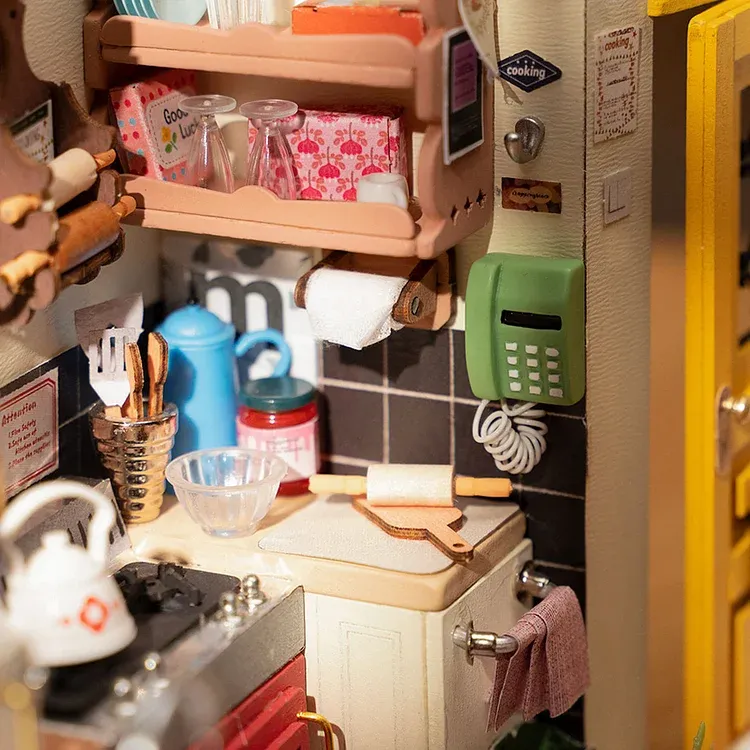 Cozy Kitchen - Delightful DIY Miniature House Kit - Image 3