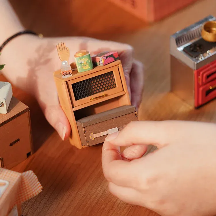 Cozy Kitchen - Delightful DIY Miniature House Kit - Image 4