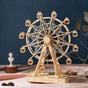 Ferris Wheel Music Box - Amazing 3D Wooden Puzzle
