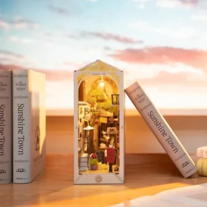Sunshine Town - Riveting DIY Book Nook Shelf Insert